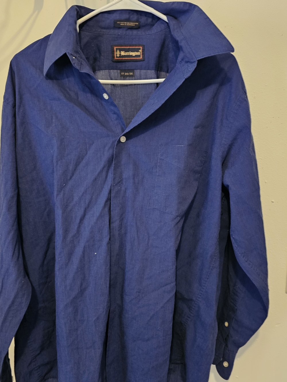 Barrington Classic Indigo Shirt Jacket